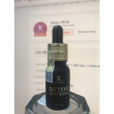 Serum Kamel Detox Ngừa và Giảm Mụn, Loại Bỏ Mụn Đầu Đen, Kiểm Soát Bã Nhờn, Giá 195.000₫