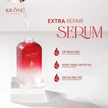 Serum KB ONE Extra Repair 50ml - Phục hồi da hư tổn, giảm giá, giá rẻ nhất 301k