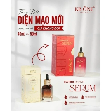 Serum KB ONE Extra Repair 50ml - Phục hồi da hư tổn, giảm giá, giá rẻ nhất 301k