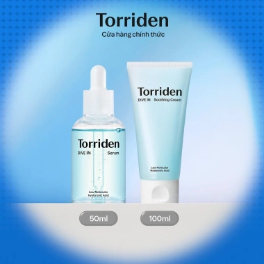 Serum & Kem Dưỡng DIVE IN Torriden chính hãng 50ml+100ml Làm dịu da, giá 579.600₫
