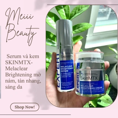 Serum & Kem SKINMTX Melaclear - Mờ nám, tàn nhang, da sáng, giá 1.769.000₫
