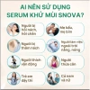 Serum khử hôi nách chân Snova son lăn khử mùi nam nữ giảm mồ hôi ố vàng 150.000₫ 4