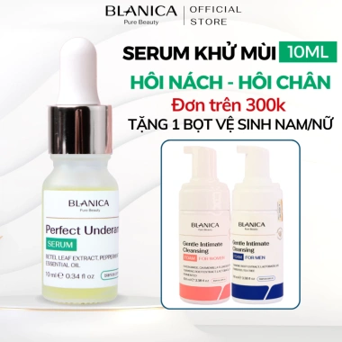 Serum khử mùi nách BLANICA Perfect Underarm 10ml hương bạc hà - giảm tiết mồ hôi, 169k 10