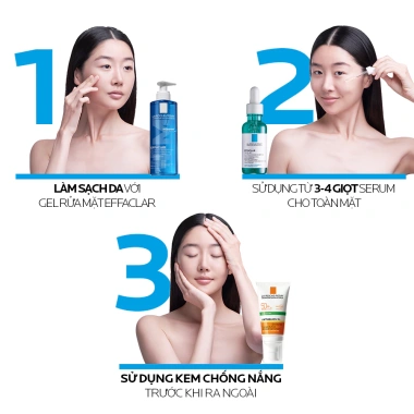 Serum La Roche-Posay Effaclar 30ml - Dưỡng chất 3 tác động giảm mụn, sebum, viêm - 1.059.000đ 8