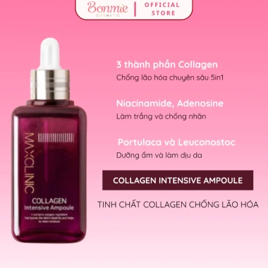 Serum MAXCLINIC Dưỡng Trắng Cấp Ẩm Giảm Lão Hóa Collagen Intensive 100ml - Giá Ưu Đãi 389.000đ 2