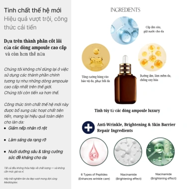 Serum Mediduplex Phục Hồi Ban Đêm Advanced V7 50ml - Dưỡng ẩm, tái tạo da, giảm nếp nhăn, Giá chỉ 495.000₫ 3