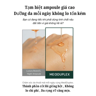 Serum Mediduplex Phục Hồi Ban Đêm Advanced V7 50ml - Dưỡng ẩm, tái tạo da, giảm nếp nhăn, Giá chỉ 495.000₫ 9