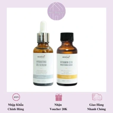 Serum Mediphar Giảm Thâm Đều Màu, Cấp Ẩm và Phục Hồi Da 30ml - Giá 373.000đ