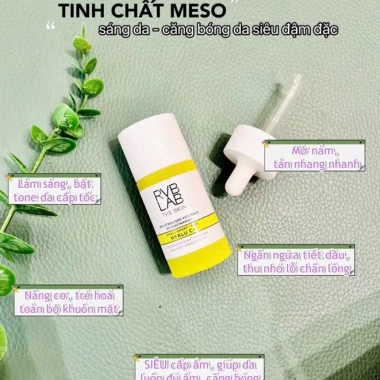 Serum MESO C Trắng Da, Dưỡng Ẩm, Căng Bóng, Sáng Hồng Đều Màu 1.550.000 VND