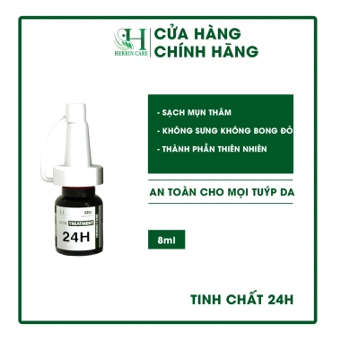 Serum mụn 24h HERRIN CARE Skin Regeneration 8ml - Giá ưu đãi 500k, giảm mụn nhanh, tái tạo da