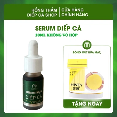 Serum Mụn Diếp Cá IGREEN 10ml - Giảm Mụn, Thâm, Se Khít Lỗ Chân Lông, Đều Màu Da, Tặng Bông Rửa Mặt - 169.000đ 2