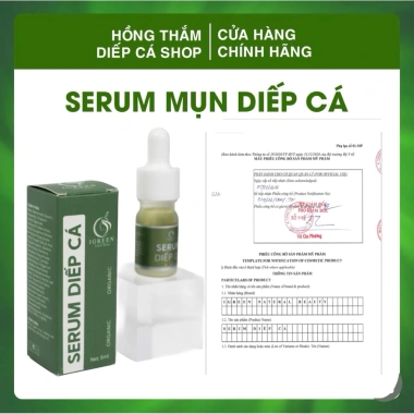 Serum Mụn Diếp Cá IGREEN 10ml - Giảm Mụn, Thâm, Se Khít Lỗ Chân Lông, Đều Màu Da, Tặng Bông Rửa Mặt - 169.000đ 5