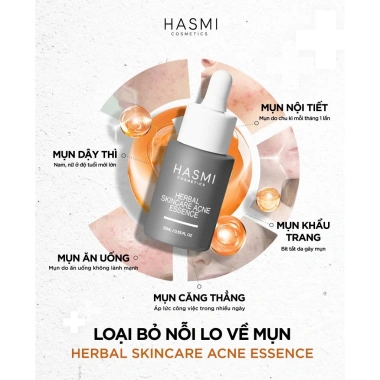 Serum Mụn Hasmi - Phục hồi da, ngăn mụn ẩn & li ti, giảm giá 179.000₫ 3