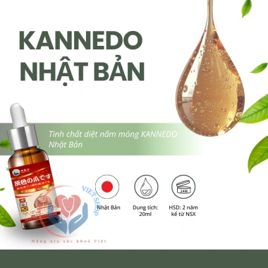 Serum Nấm Móng Nhật Bản Kannedo 30ml - Kháng Khuẩn, Giảm Nấm, Phục Hồi & Dưỡng Móng Khỏe 3 Serum Nấm Móng Nhật Bản Kannedo 30ml - Kháng Khuẩn, Giảm Nấm, Phục Hồi & Dưỡng Móng Khỏe 3