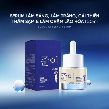 Serum Nhân Sâm Đen LUNYS 20ml – Mờ Thâm Nám, Trắng Sáng, Chống Lão Hóa, 169k 5
