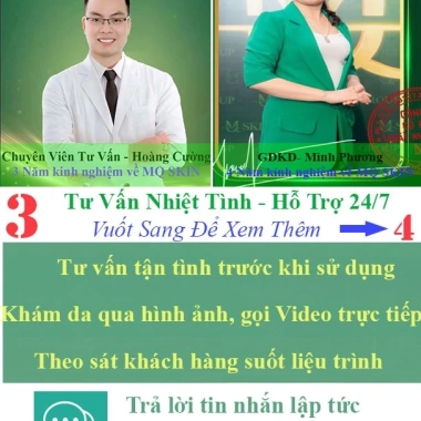 Serum Nhân Sâm MQ SKIN - Tái tạo da, loại bỏ mụn nám, nhang, chính hãng, 209.000đ 5