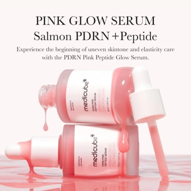 Serum Peptide Medicube PDRN 30ml Kích ứng thấp, Điểm tối, Kính phát sáng, Vitamin C, Da sáng, 190.850₫
