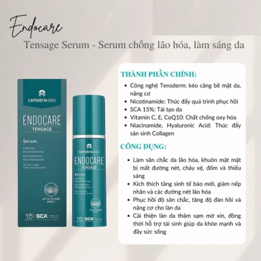 Serum Phục Hồi Chống Lão Hóa Endocare Tensage Firming Regener 30ml - 679.000đ 2