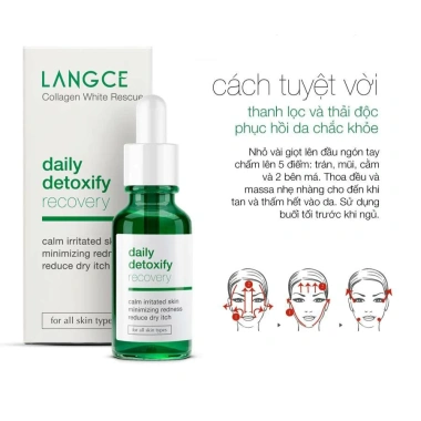 Serum Phục Hồi Da Detox, Đào Thải Corticoid, Tăng Collagen - Quynh Vy 179.000đ