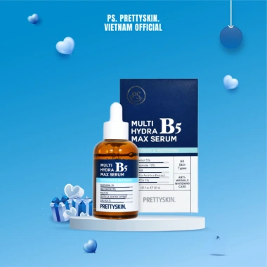 Serum Phục Hồi Dưỡng Trắng B5 Prettyskin 50ml - Sáng da, giảm thâm, chỉ 450k 3 Serum Phục Hồi Dưỡng Trắng B5 Prettyskin 50ml - Sáng da, giảm thâm, chỉ 450k 3