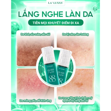 Serum Phục Hồi & Sửa Chữa Tế Bào Oligo Peptide 88 Laluxxy - Tái Tạo Da, Giảm Nếp Nhăn, Dưỡng Sâu, Giá Ưu Đãi 920k 5