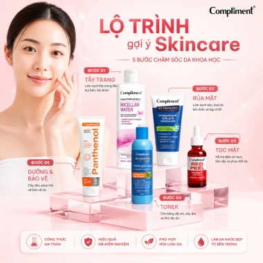 Serum Red Peel Compliment AHA 30% BHA 2% – Tẩy tế bào chết sinh học, tái tạo sáng da, kiềm dầu 27ml – 109.000đ