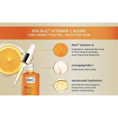 Serum Sáng Da RoC Multi Correxion Revive + Glow Vitamin C 30ml - Dưỡng ẩm, làm sáng, giảm nám, chỉ 280.060 VND 4