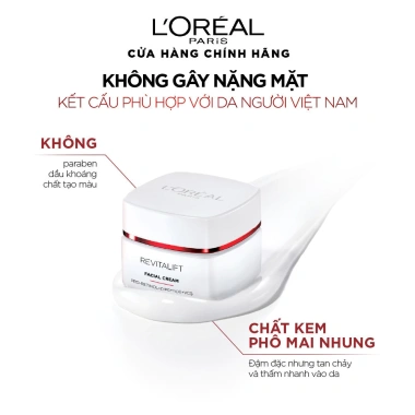 Serum siêu cấp ẩm L'Oreal Revitalift HA 1.5% 30ml + Kem dưỡng Revitalift 50ml - Căng sáng da, 878k 4