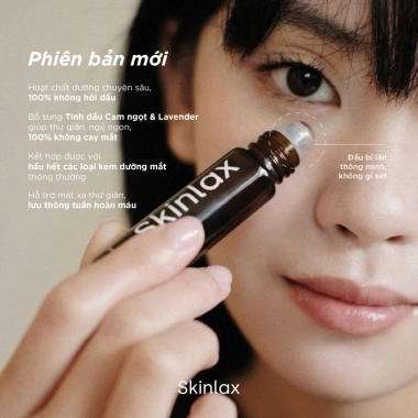 Serum Skinlax 10ml Giảm Thâm Mắt và Bọng Mắt Chống Nếp Nhăn Đều Màu - 123.680 VND 4