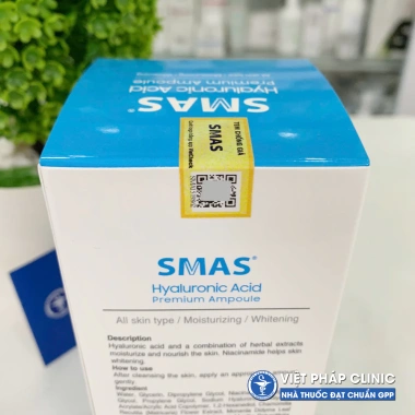 Serum SMAS HA Plus Dưỡng Ẩm 100ml Phục Hồi Da Sâu Giá 512.720₫ Chính hãng 3 Serum SMAS HA Plus Dưỡng Ẩm 100ml Phục Hồi Da Sâu Giá 512.720₫ Chính hãng 3