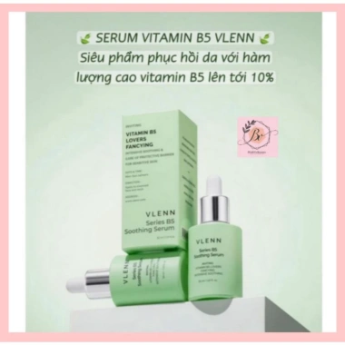 Serum Soothing B5 10% Cấp ẩm Phục Hồi Da - Vlenn Series, Giá 281.000₫ kèm Quà