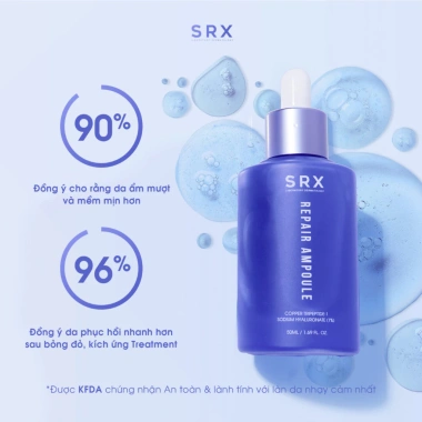 Serum SRX Repair Ampoule 50ml - Phục hồi, Căng bóng, Dưỡng ẩm sâu, 667,480₫ 2 Serum SRX Repair Ampoule 50ml - Phục hồi, Căng bóng, Dưỡng ẩm sâu, 667,480₫ 2