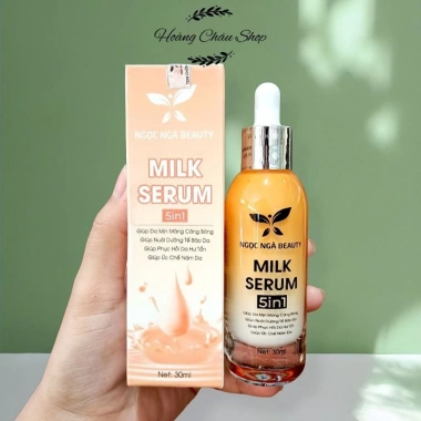 Serum Sữa Tế Bào Gốc 5in1 30ml - Dưỡng Da Mịn Màng, Căng Bóng, Phục Hồi Hư Tổn, Ngăn Nám – Chỉ 115k