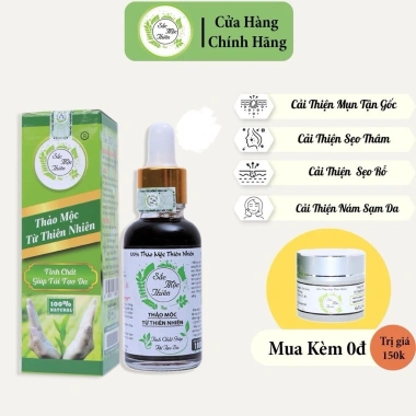 Serum Tinh Chất Giúp Tái Tạo Cao Cấp Sắc Mộc Thiên 30ml Trẻ Hóa Da, Giá 210.000₫