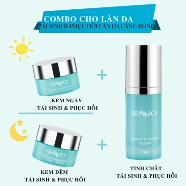Serum Tinh Chất SENNIO 30ml - Da Căng Bóng, ẩm Mượt, Ngừa Lão Hóa, Giá Ưu Đãi 784k