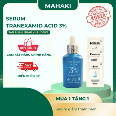 Serum Tranexamic Acid 3% Vicderma 50ml – Giảm Nám Tàn Nhang, Phục Hồi Da, 477.750 VND