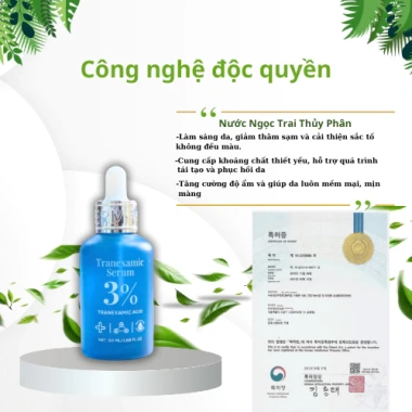 Serum Tranexamic Acid 3% Vicderma 50ml – Giảm Nám Tàn Nhang, Phục Hồi Da, 477.750 VND 2 Serum Tranexamic Acid 3% Vicderma 50ml – Giảm Nám Tàn Nhang, Phục Hồi Da, 477.750 VND 2