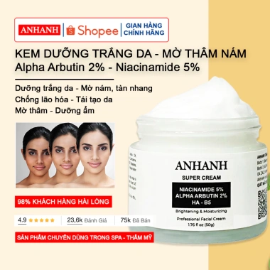 Serum Tranexamic Acid 3% + Vitamin C 3% + Niacinamide 5% – Trị nám, sáng da, giảm thâm, 129.990₫