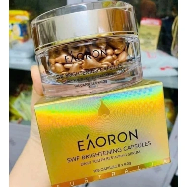 Serum Trắng Da Eaoron SWF Whitening 108 viên - Da Căng Mướt, Phục Hồi Lão Hóa, Chỉ 380k