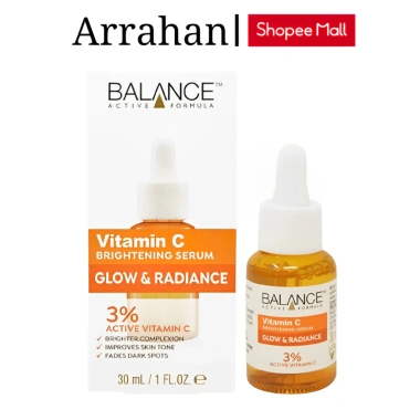 Serum Trắng Da Mờ Thâm Balance Active Vitamin C 30ml: Dưỡng Sáng Da, Giảm Đốm Nâu, Giá 142k