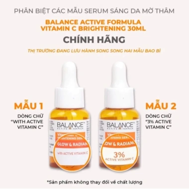 Serum Trắng Da Mờ Thâm Balance Active Vitamin C 30ml: Dưỡng Sáng Da, Giảm Đốm Nâu, Giá 142k 3 Serum Trắng Da Mờ Thâm Balance Active Vitamin C 30ml: Dưỡng Sáng Da, Giảm Đốm Nâu, Giá 142k 3