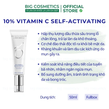 Serum Trắng Sáng Da 10% Vitamin C Self Activating 1.19 Triệu Dưỡng Da Sáng Mịn 3