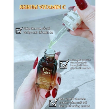 Serum Vitamin C 20ml Chính Hãng Sen - Dưỡng Da Sáng Rạng, Giảm Nám, Giá 405.000 VND