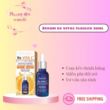 Serum Vitamin C Floslek 30ml - Dưỡng ẩm, Sáng da, Giảm nếp nhăn, Trẻ hóa 399.000₫