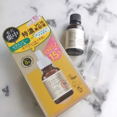 Serum Vitamin C Keana VC10 & VC15 Sáng da, nhỏ lỗ chân lông, giảm bã nhờn 30ml