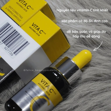 Serum Vitamin C Missha Vita C Plus Ampoule Sáng da, giảm thâm, săn chắc, chỉ 120.250₫ 3 Serum Vitamin C Missha Vita C Plus Ampoule Sáng da, giảm thâm, săn chắc, chỉ 120.250₫ 3