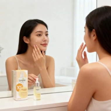 Serum Vitamin C Simple 10% CEF 30ml - Dưỡng Sáng Da Giảm Thâm - Mua 1 Tặng 1 - 261.800 VND 5