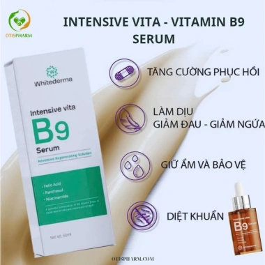 Serum WhiteDerma B9 50ml - Phục hồi da nhạy cảm, dưỡng sáng, giảm thâm, giá ưu đãi 820.000₫ 3 Serum WhiteDerma B9 50ml - Phục hồi da nhạy cảm, dưỡng sáng, giảm thâm, giá ưu đãi 820.000₫ 3