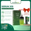 Serum X10 Thuần Chay - Tặng Kem Mụn Nano Curcumin, Sạch Mụn, Căng Bóng, Trắng Hồng, Chỉ 119k (Giảm 32k)