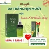 Serum X10 Thuần Chay - Tặng Kem Mụn Nano Curcumin, Sạch Mụn, Căng Bóng, Trắng Hồng, Chỉ 119k (Giảm 32k) 2